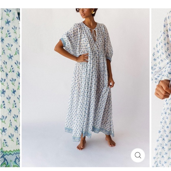 Daughters of India Dresses & Skirts - Daughter’s of India Kyra Maxi Dress ~ Azure